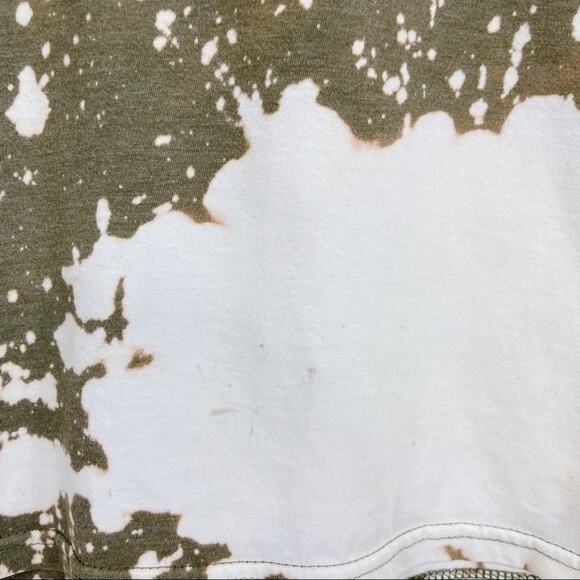 Custom Bleached Tioga Pass Yosemite Tee Sz S - Picture 4 of 4